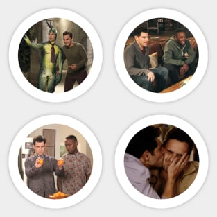 New Girl Sticker Pack Sticker